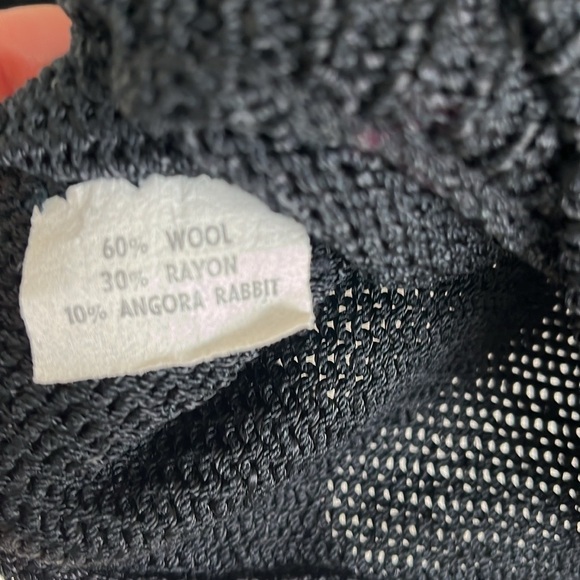 Buttons Vintage Sweater Dress Wool Blend Jennifer Robert’s 12 - Picture 8 of 8